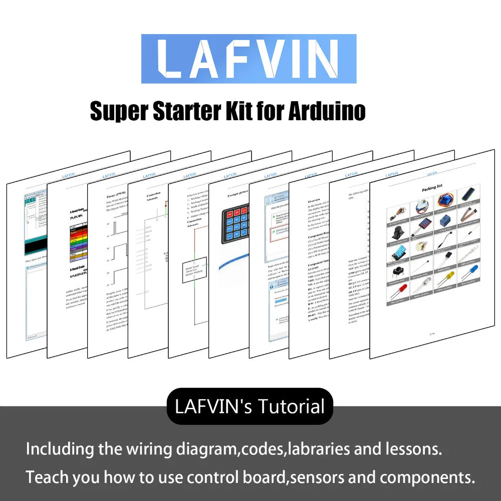 Improved Super Learning Kit with Tutorial CD for Arduino UNO R3