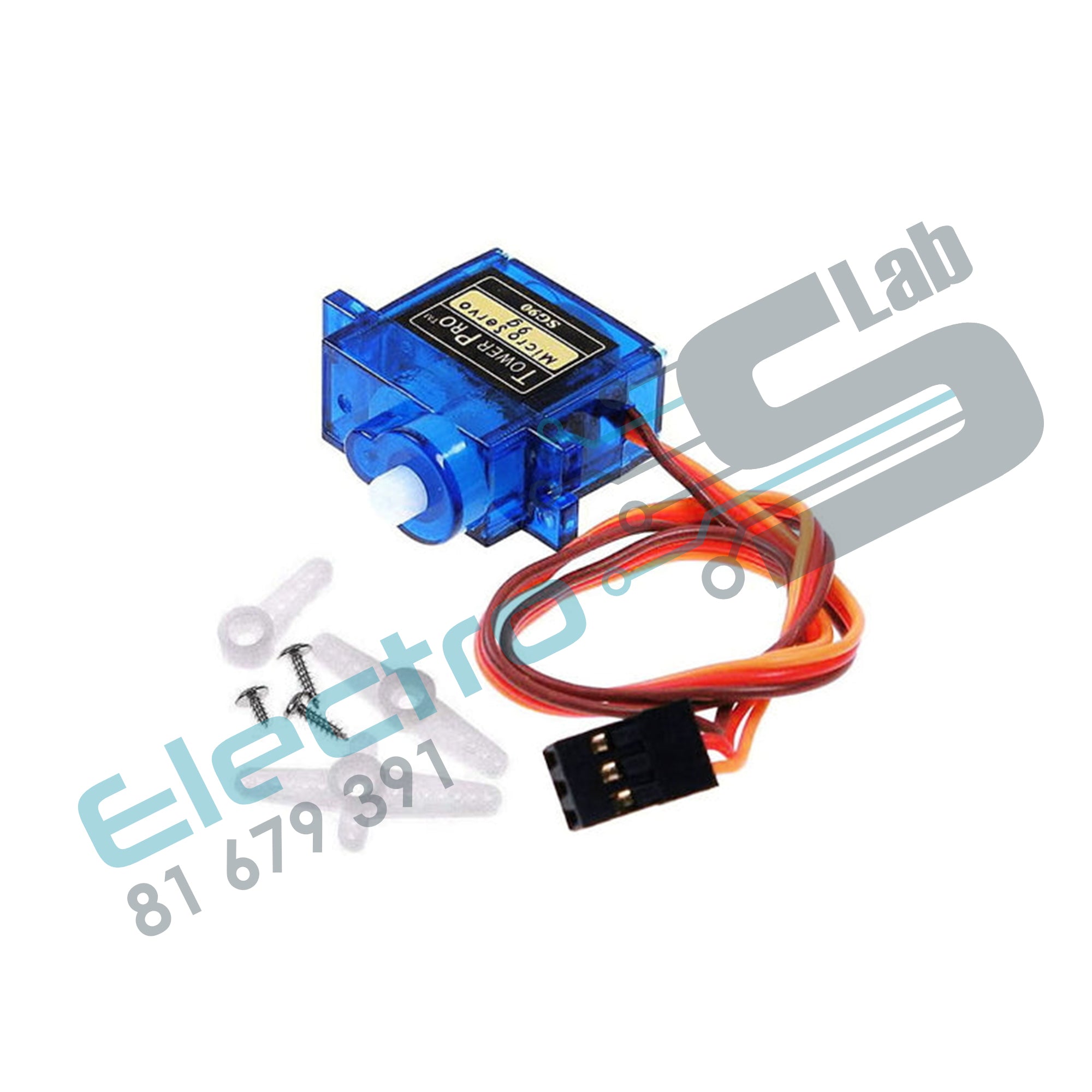Servo Motor SG90 9g 180 Degree Electroslab