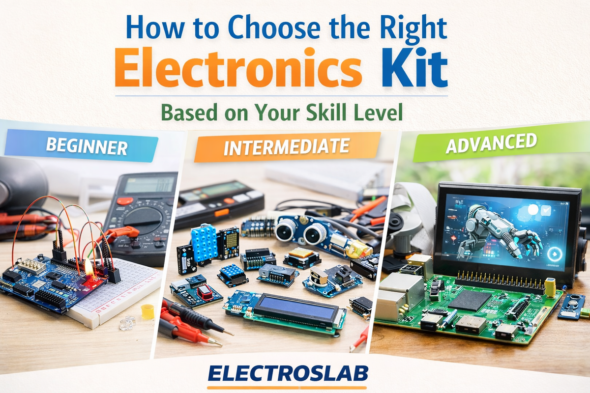 How to Choose the Right Electronics Kit Based on Your Skill Level | ElectroSlab