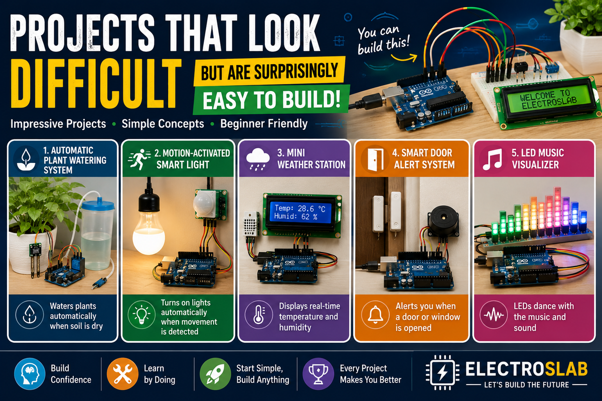 Projects That Look Difficult but Are Surprisingly Easy to Build | ElectroSlab