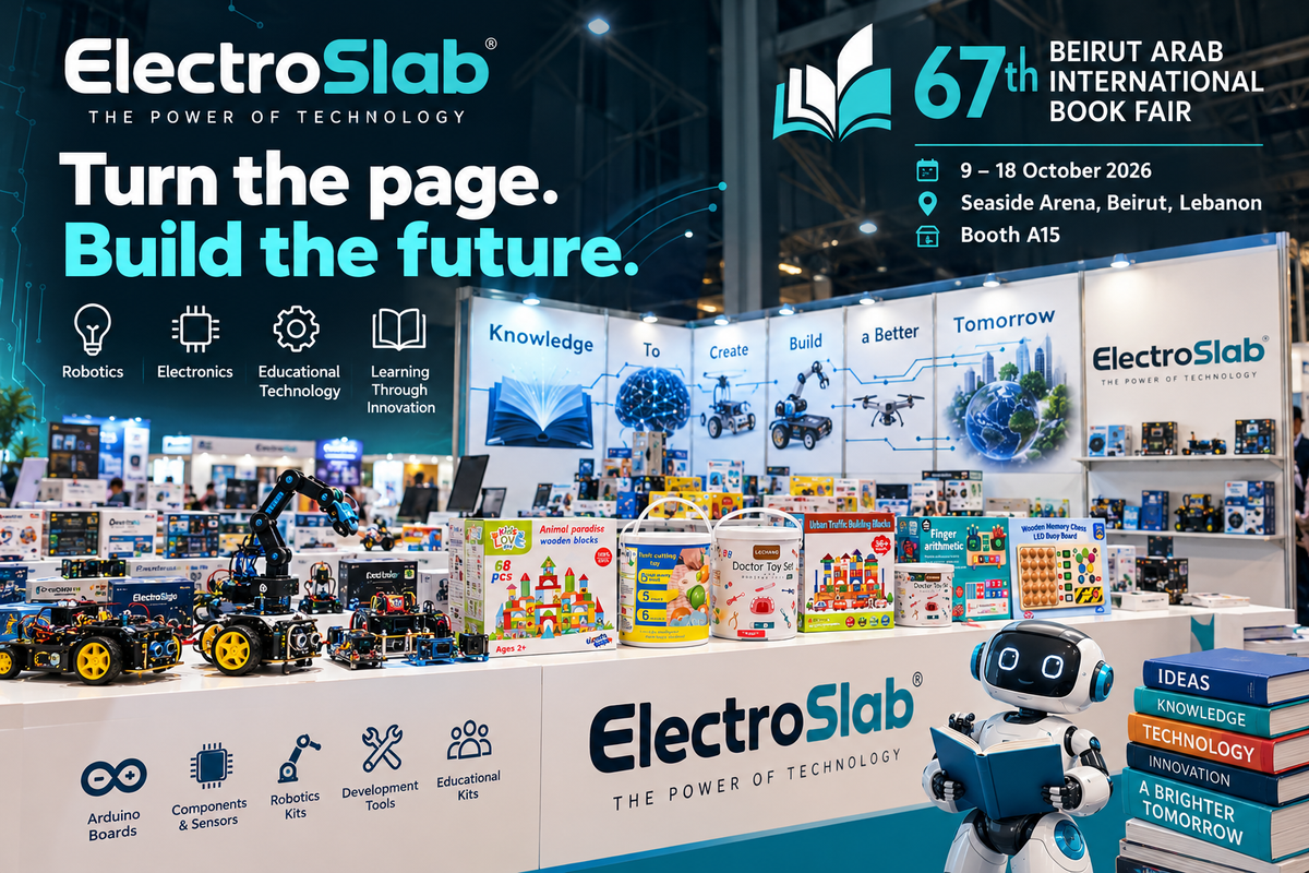 ElectroSlab at the 2026 Beirut Arab International Book Fair: Turning Ideas Into Innovation