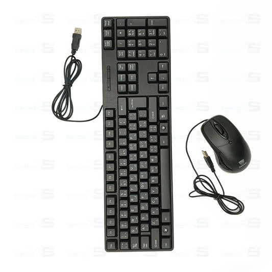 COMBO KEYBOARD + MOUSE WIRED Usb K9