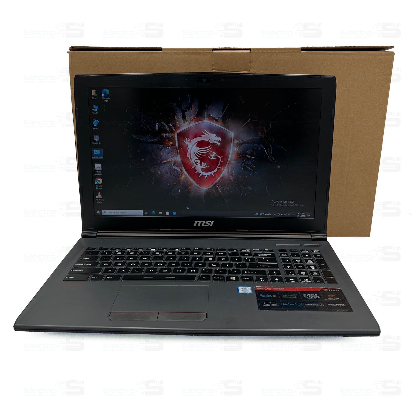 Used Laptop Gaming MSI Core i7 8th