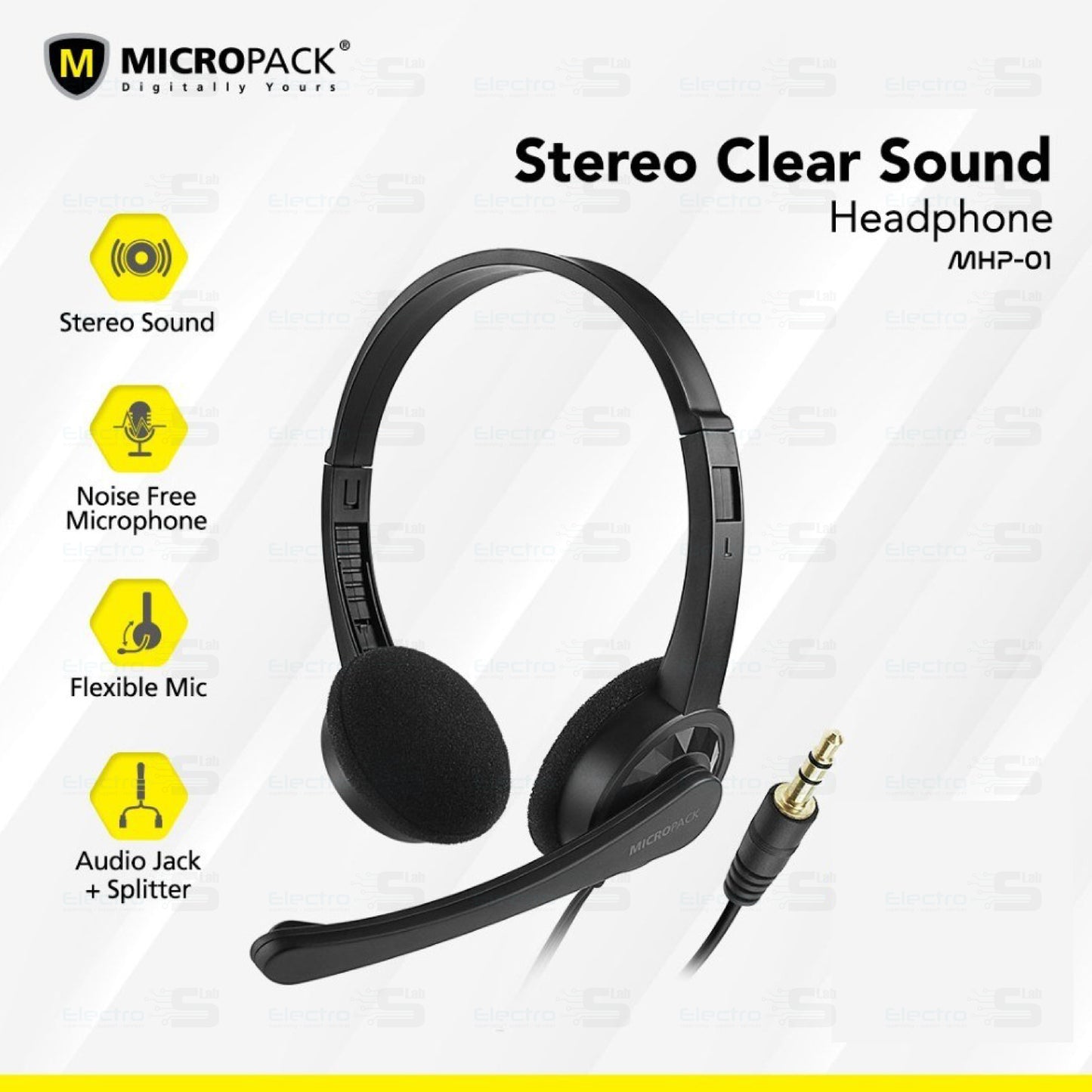 Stereo Sound Headset MHP-01 Micropack