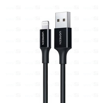 CABLE UGREEN US155 - 80822 USB to Lightning 5V/2.4A - 1M (Black)