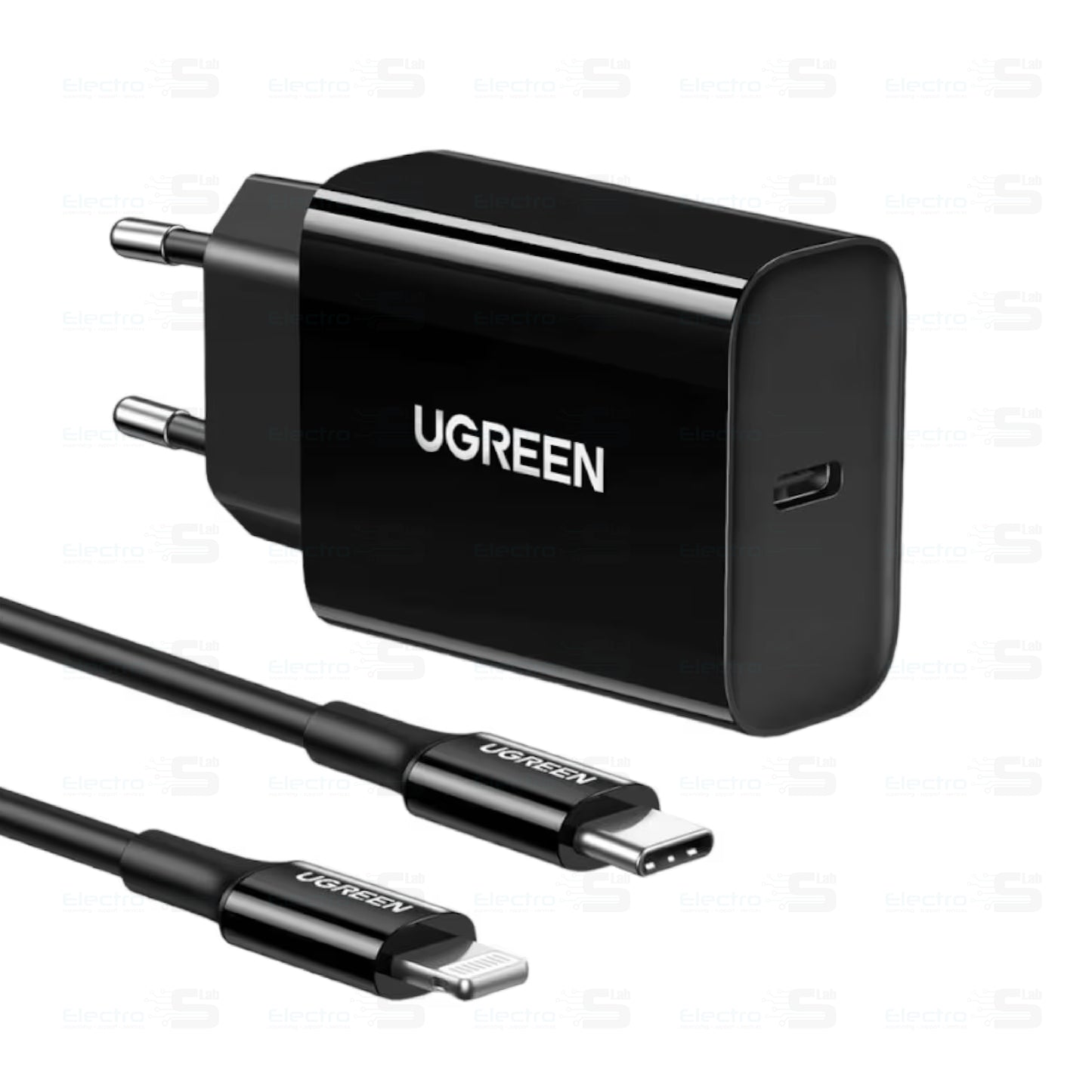 WALL CHARGER UGREEN CD137 - 10191 PD20W BLACK