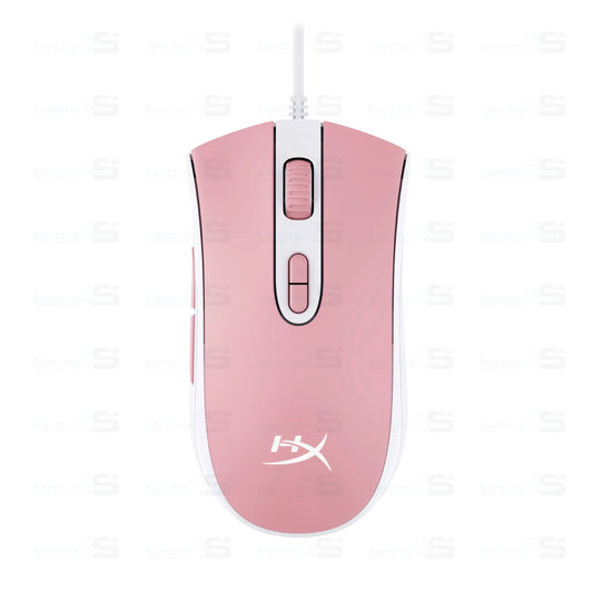 MOUSE HYPERX PULSEFIRE CORE GAMING 87G 6200DPI RGB NGENUTY Pink