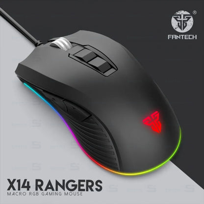 MOUSE USB FANTECH X14 RANGERS