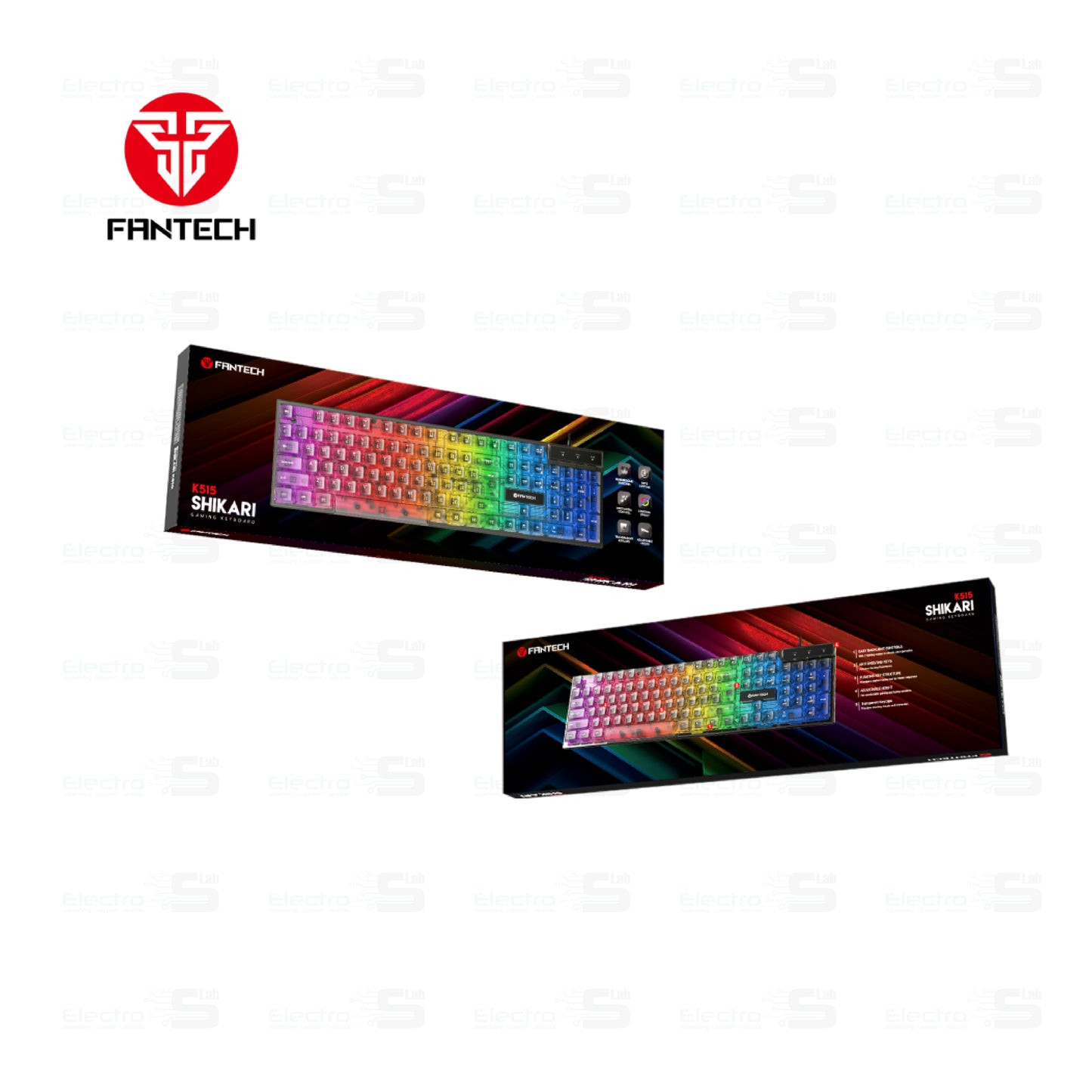 KEYBOARD GAMING FANTECH K515 SHIKAR