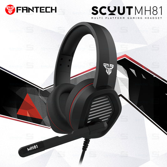 HEADSET GAMING FANTECH MH81 SCOUT