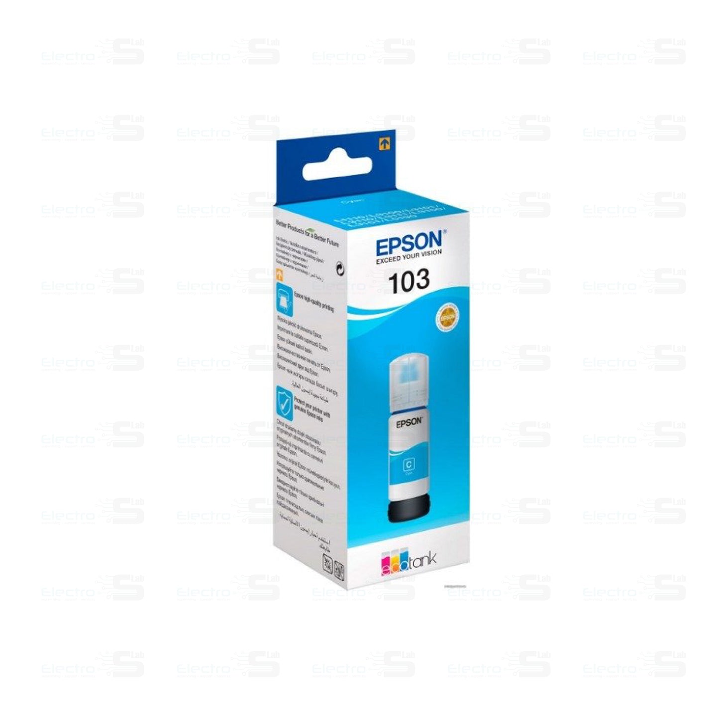 Ink Original Epson 103 Cyan T00S24