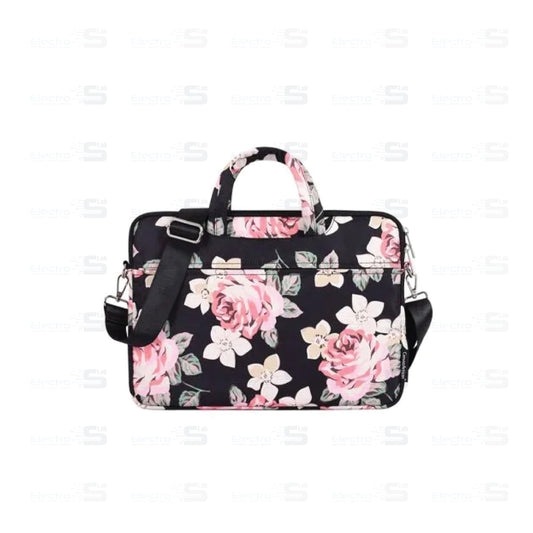 Bag Canvas Artisan Flowers 15 inch