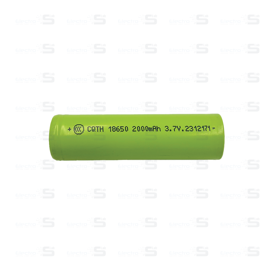 Li-ion Rechargeable Battery 18650 - 3.7v 2000 mAh