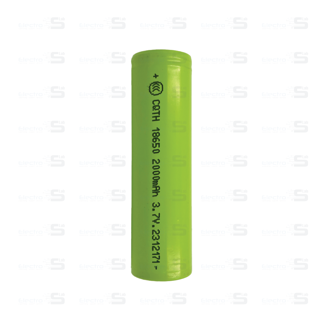 Li-ion Rechargeable Battery 18650 - 3.7v 2000 mAh