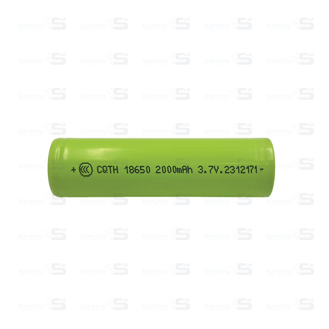 Li-ion Rechargeable Battery 18650 - 3.7v 2000 mAh