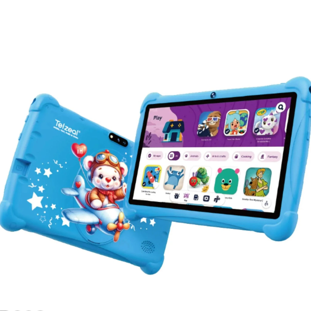 Telzeal P601 Kids Tablet – 7” Display, 6GB RAM, 128GB Storage
