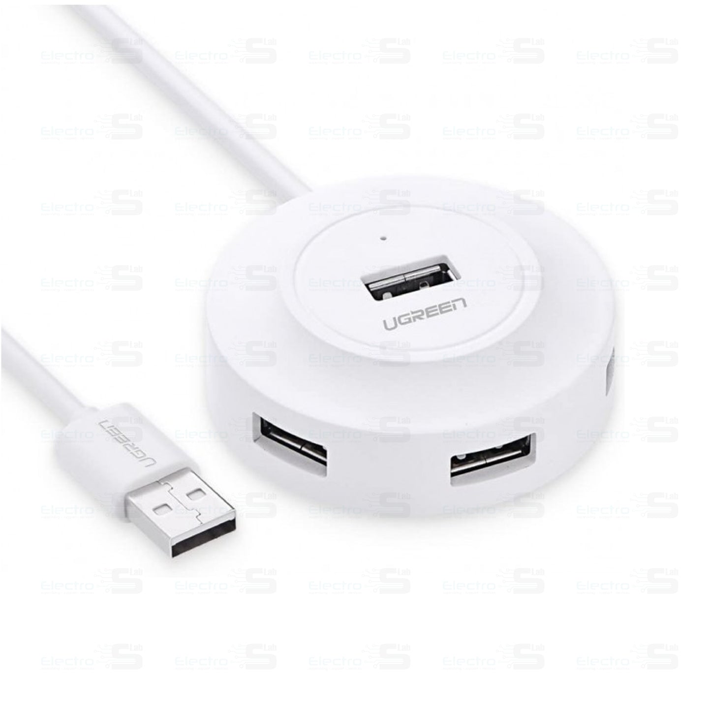 USB 2.0 4 PORTS HUB UGREEN CR106-20270 WHITE