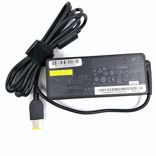 Adapter For Laptop Lenovo 20v USB Pin Yellow