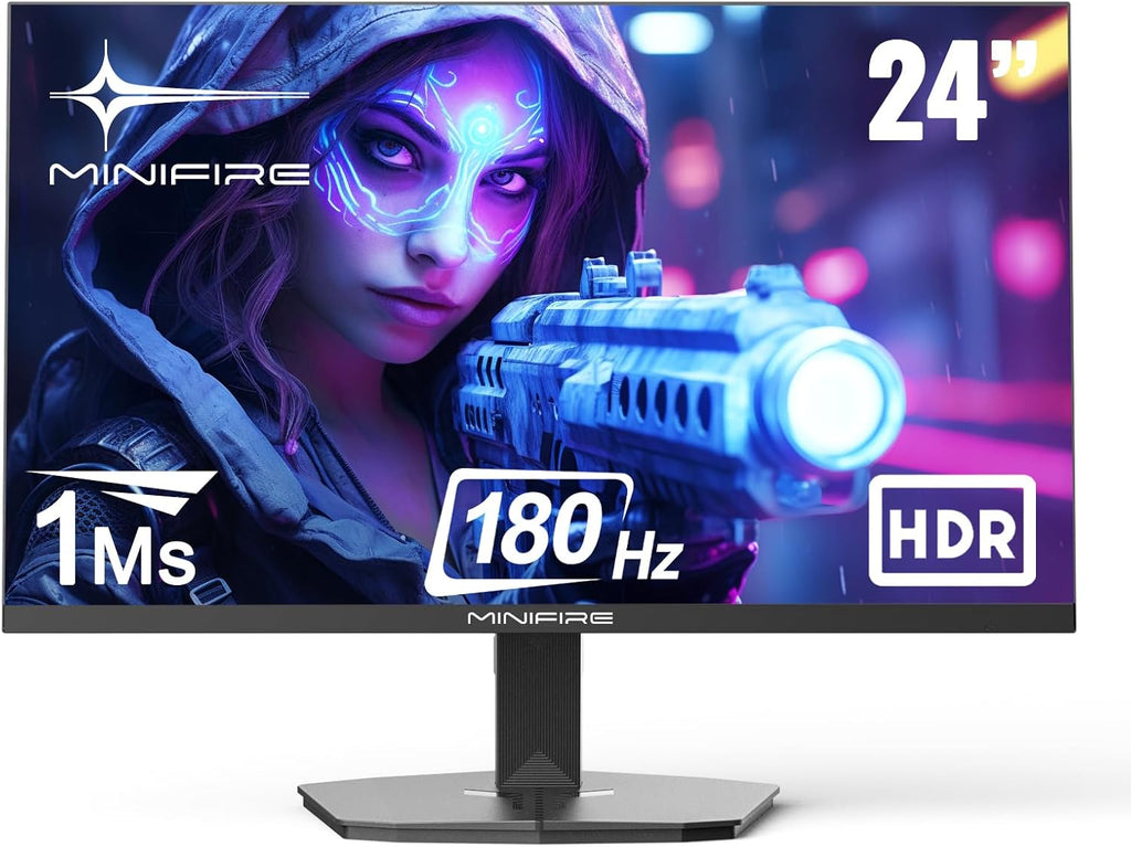 Brand New Gaming Monitor MINIFIRE 24 inch FHD IPS 180HZ DP HDMI