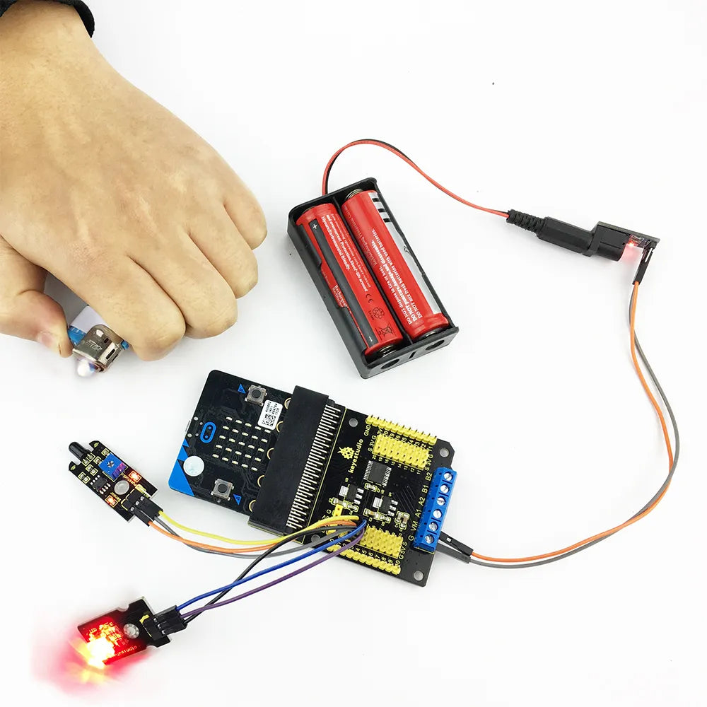 MicroBit Motor Driver Breakout Board – Electroslab