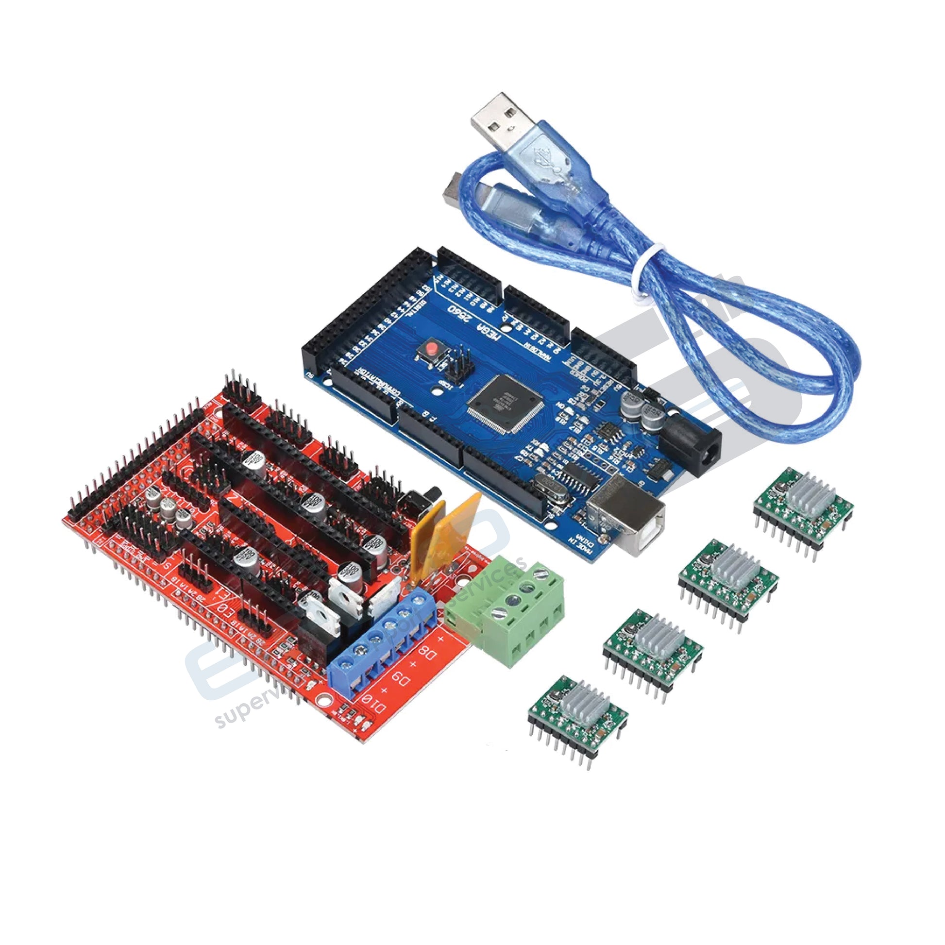 3D Printer Kit Based on Arduino – Electroslab