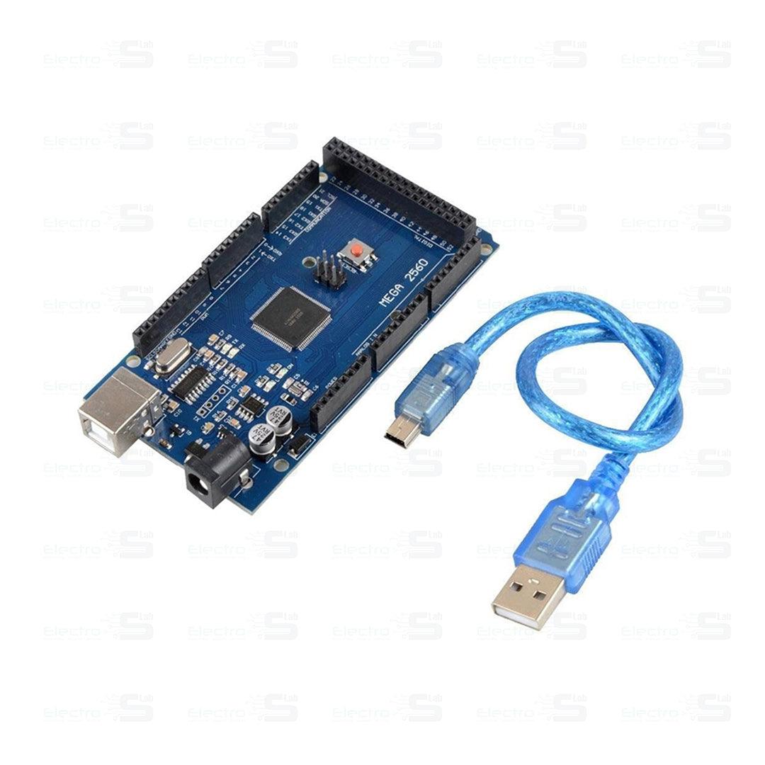 Arduino MEGA R3 Improved Version CH340 + USB Cable – Electroslab