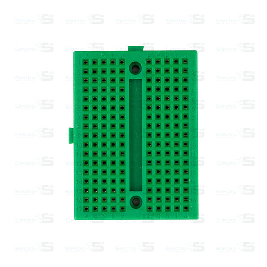 170pts Mini Breadboard Green