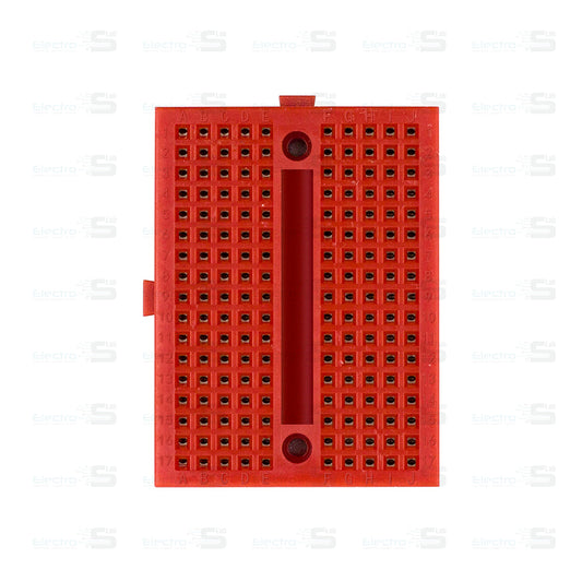 170pts Mini Breadboard Red