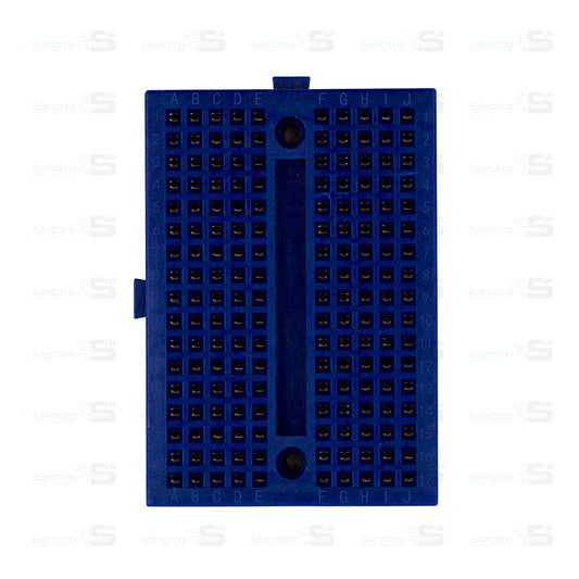 170pts Mini Breadboard Blue