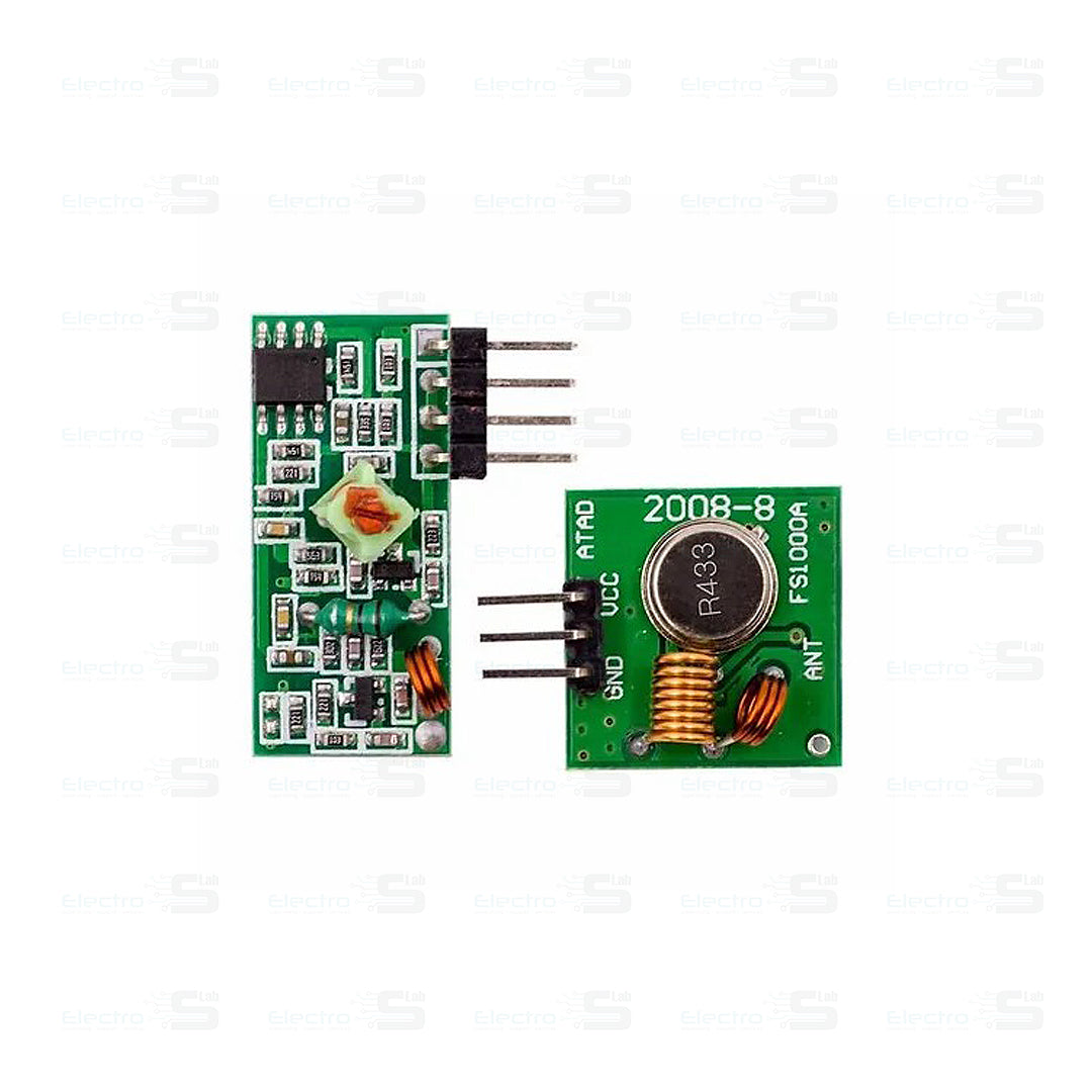 433Mhz RF Wireless transmitter and receiver kit