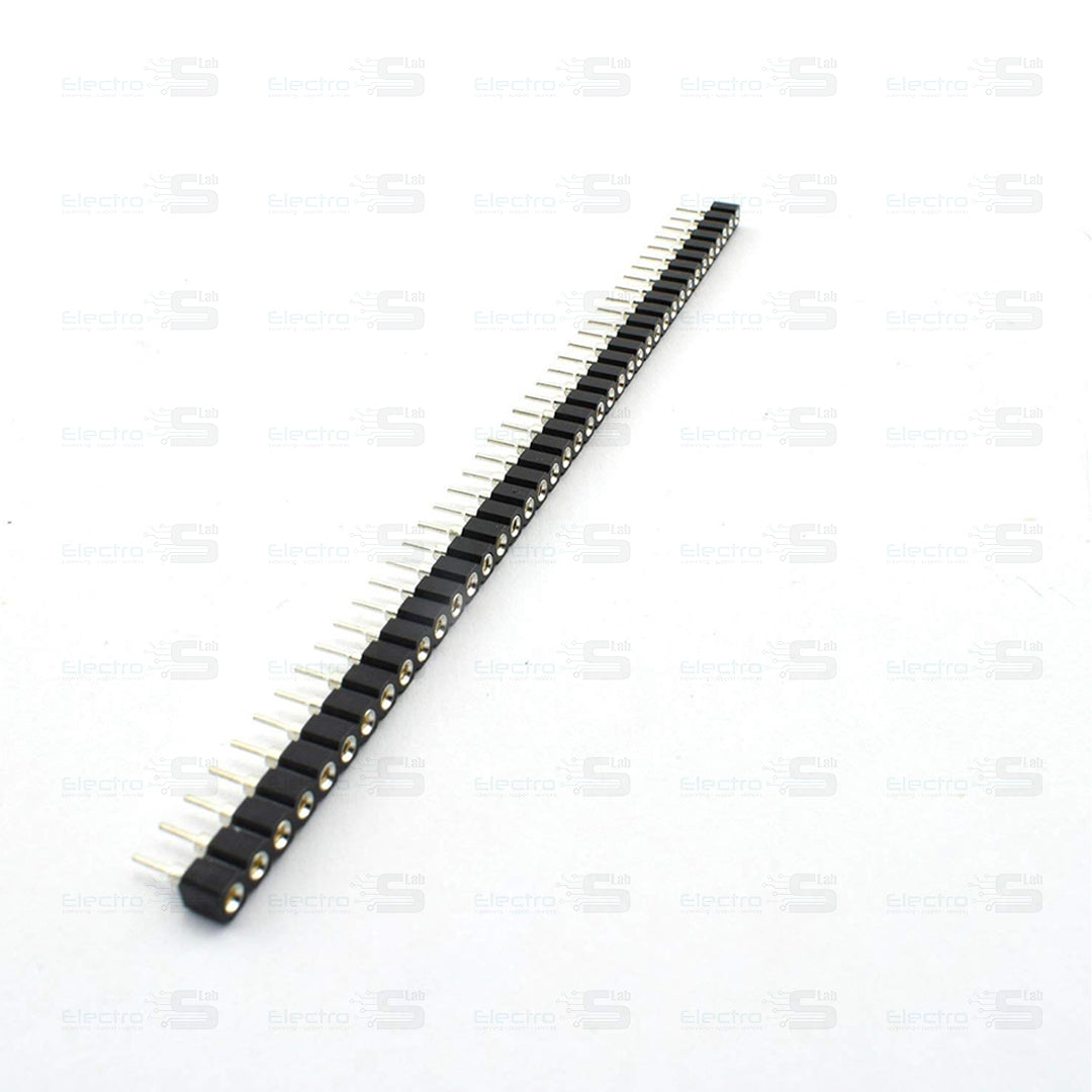 40Pin 2.54mm Single Row Round Female Pin Header