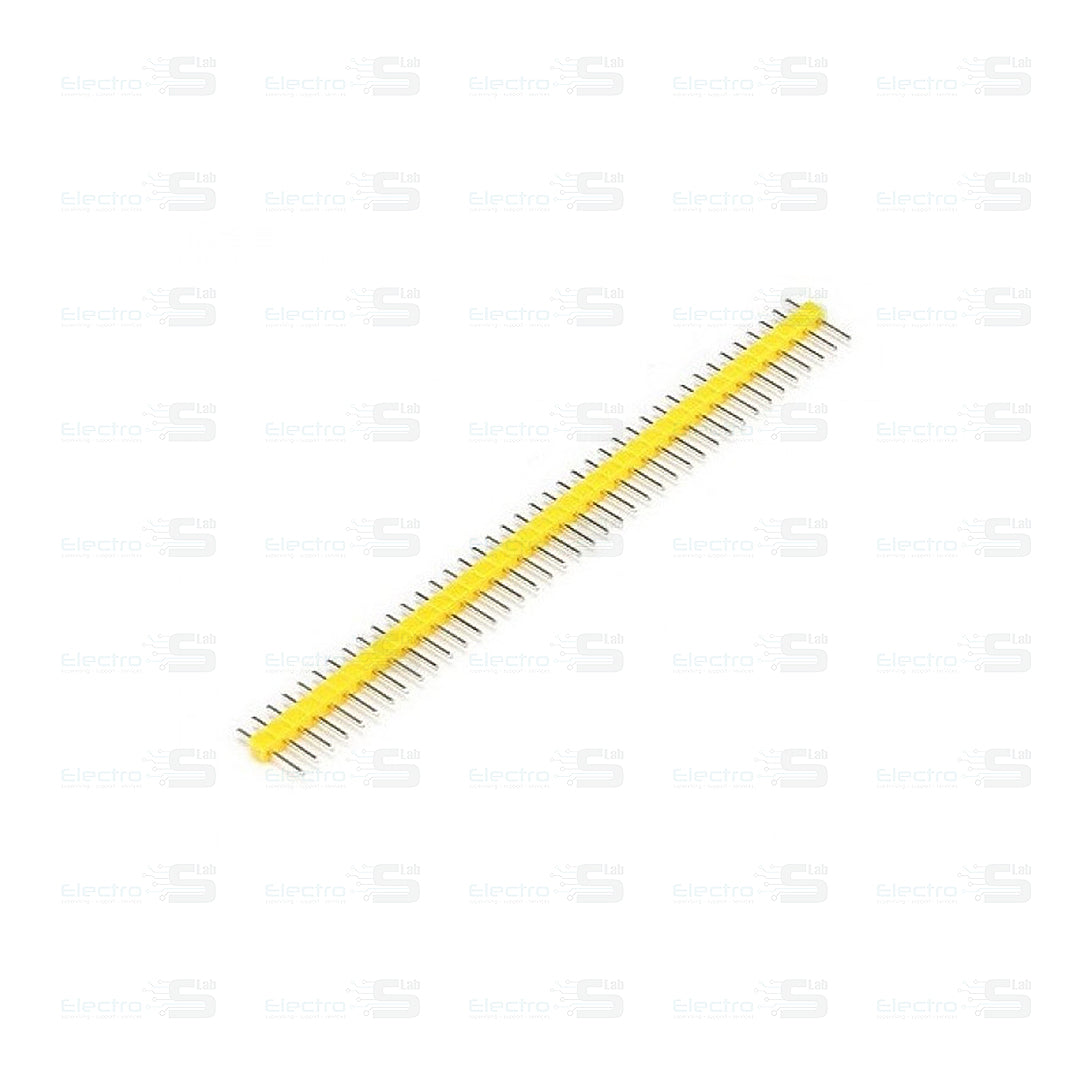 2.54mm Single Row Male 1X40 Pin Header Strip Yellow