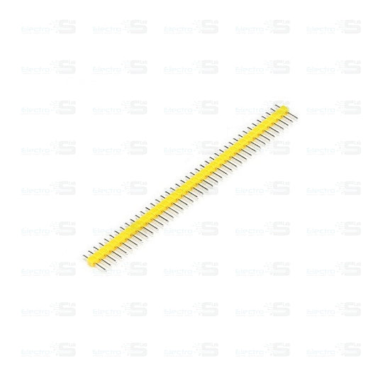 2.54mm Single Row Male 1X40 Pin Header Strip Yellow