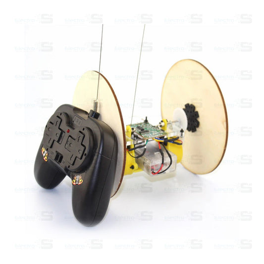 DIY Creative Two-wheeler Remote-Controlled Car