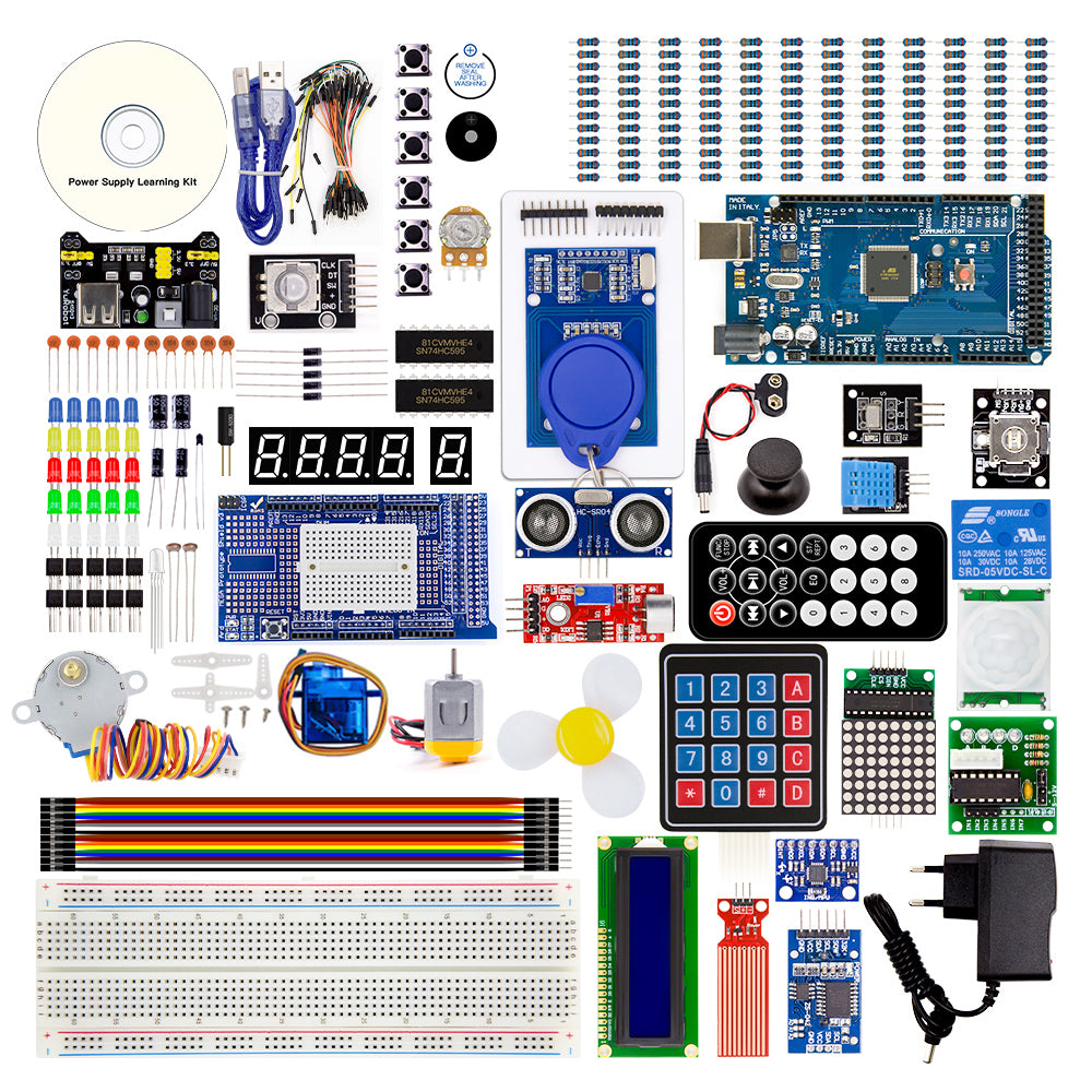 Ultimate Starter Kit for MEGA 2560 with Tutorial CD