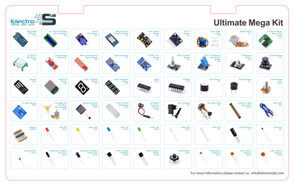 Ultimate Starter Kit for MEGA 2560 with Tutorial CD