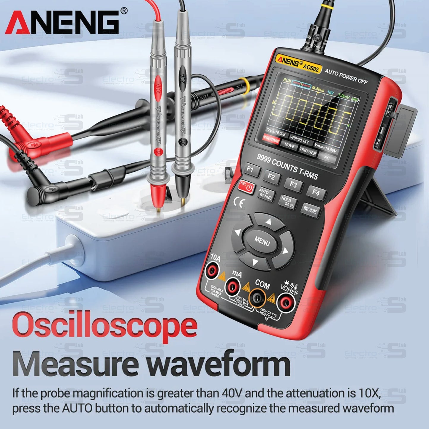 ANENG AOS02 Digital Oscilloscope Multimeter