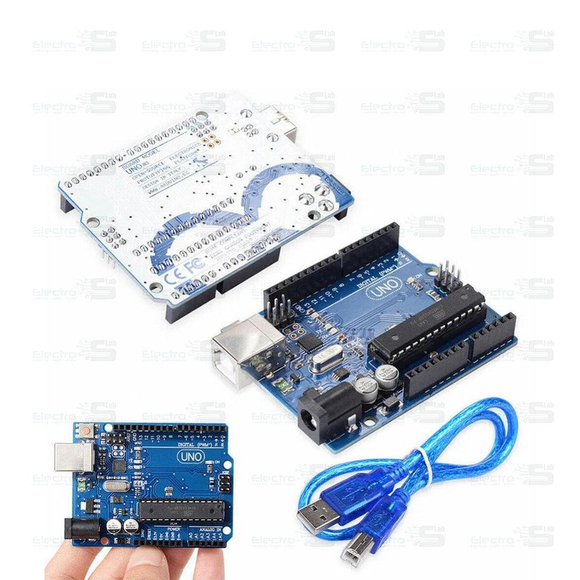 Arduino UNO R3 + USB Cable – Electroslab