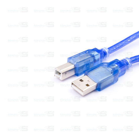 USB 2.0 A-B Male Printer Cable 1m