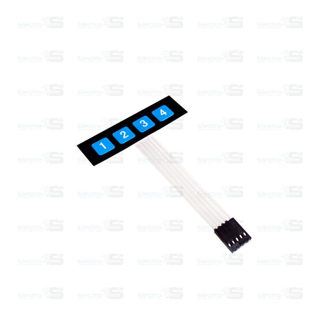 1*4 Membrane Switch Keypad