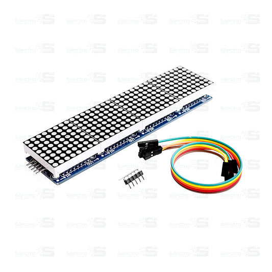 MAX7219 Dot Matrix Module Microcontroller Module 4 in 1 Display