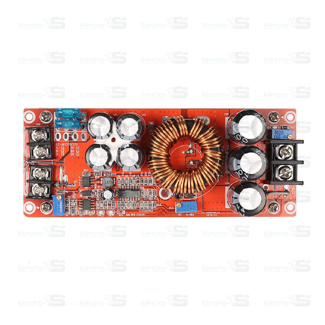 1200w DC DC Boost Step Up Converter 8-60V to 12-83v