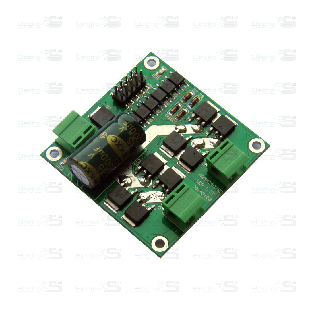 12-24V 7A 160W Dual Circuit DC Motor Driver Module