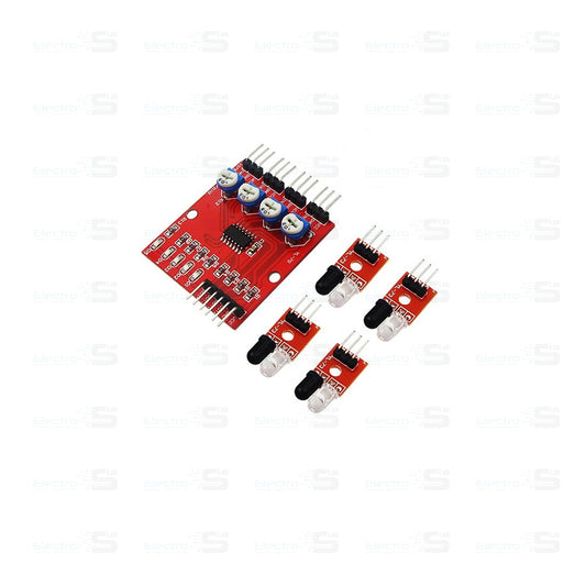 4 Channel Infrared Tracing Sensor Module