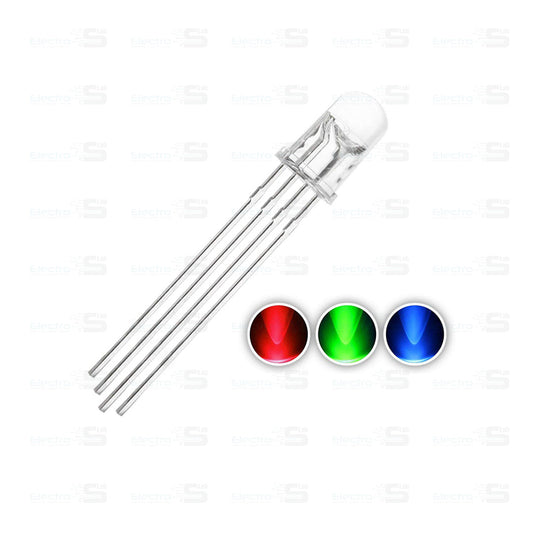 5mm 4 Pins LED RGB Common Anode LED