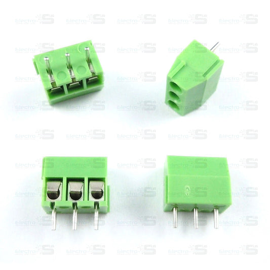 1pcs - 3.5mm 3pin Straight Pin PCB Screw Terminal