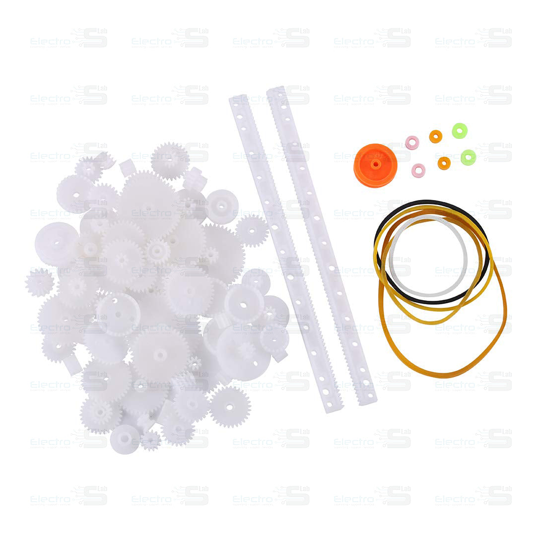 75Pcs Plastic Motor Gear