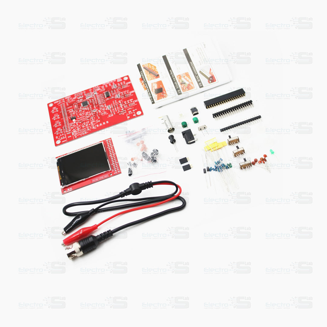 TFT Digital Oscilloscope (1Msps) with FREE Probe (Not Assembled)