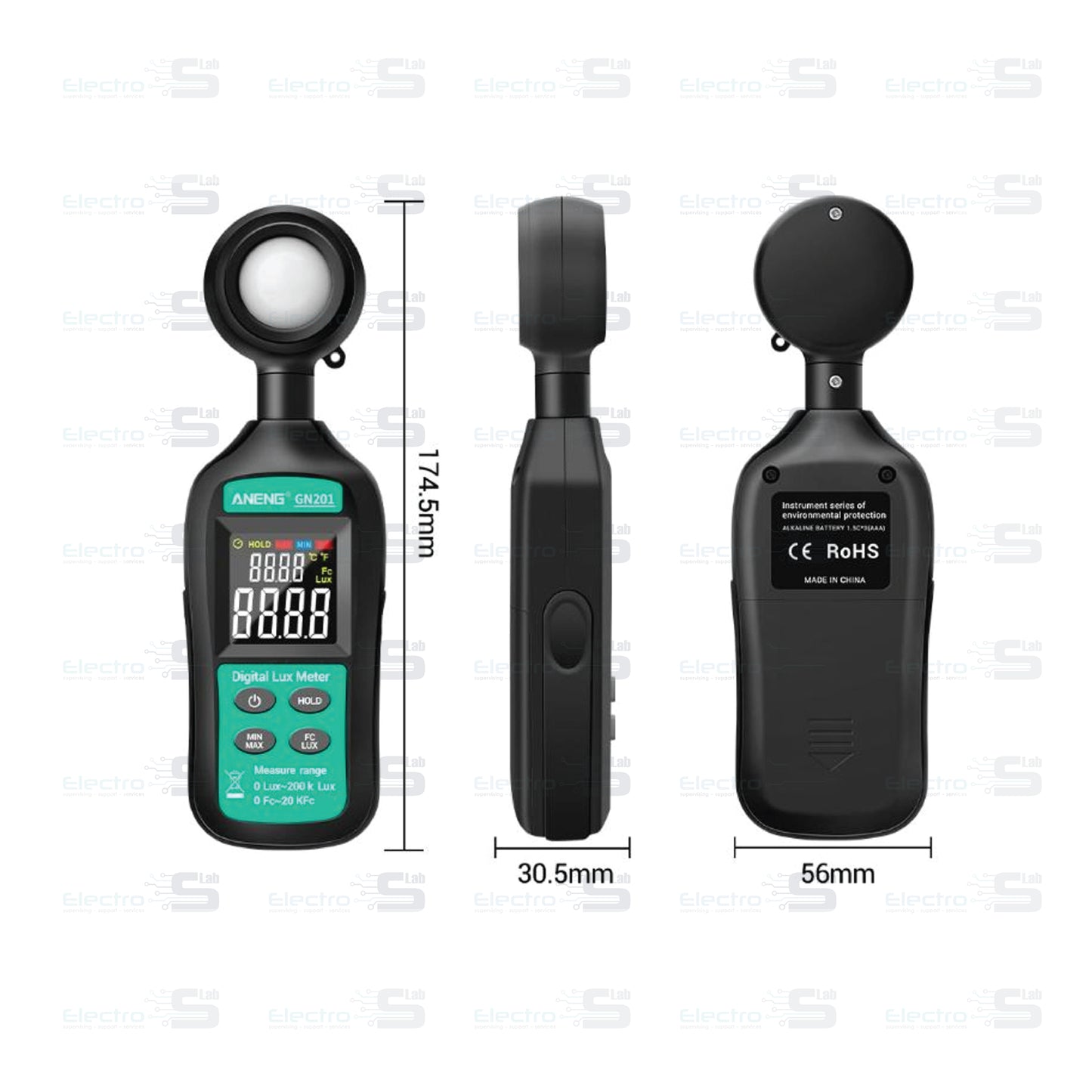 ANENG GN201 Luxmeter Digital  Light Meter