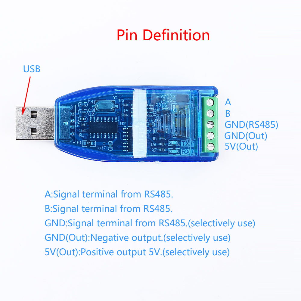 Industrial USB To RS485 CH340G Converter